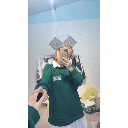 Áo Sweater Under Nam Nữ Tay Bồng Form Rộng Oversize sihoangngan