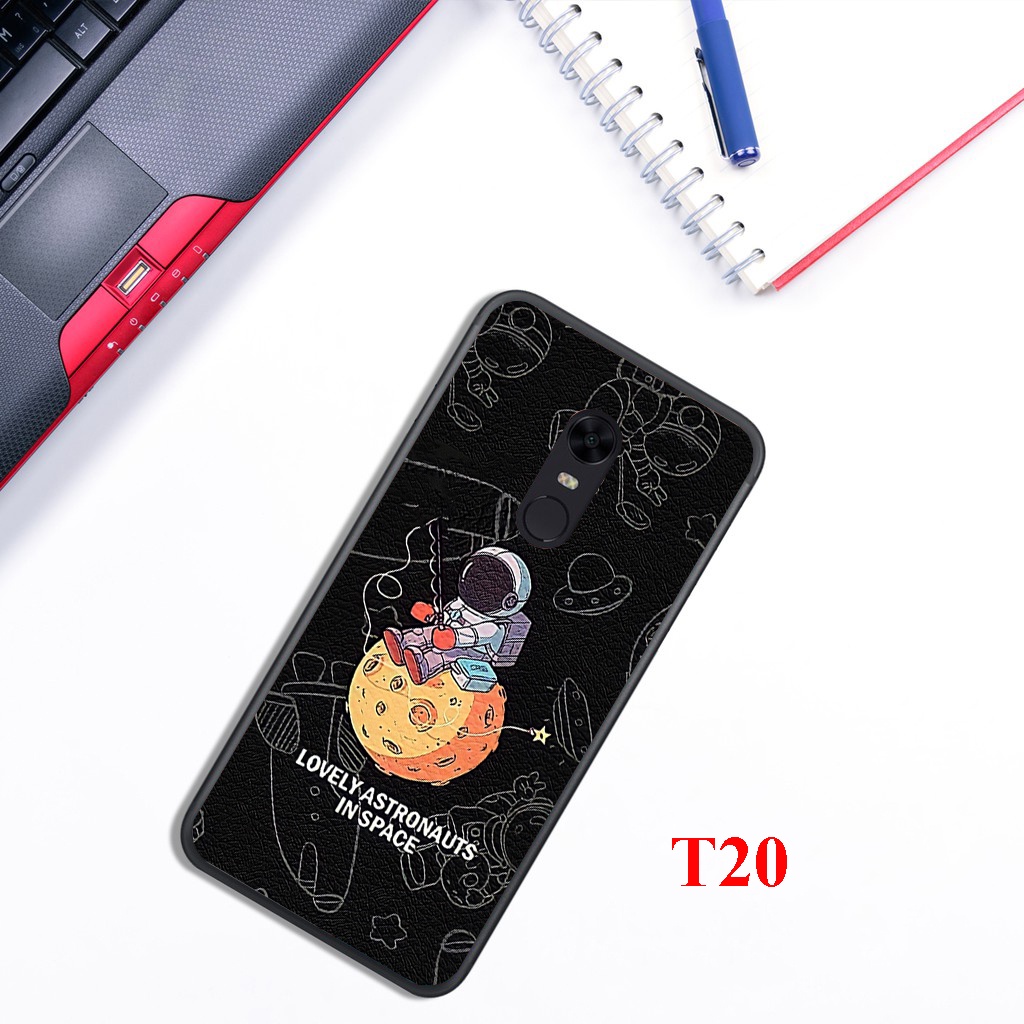 Ốp lưng Xiaomi Redmi Note 4/ Note 4x / Redmi 5 Plus hình vũ trụ cute, Ốp lưng điện thoại viền dẻo siêu chất Như Ý