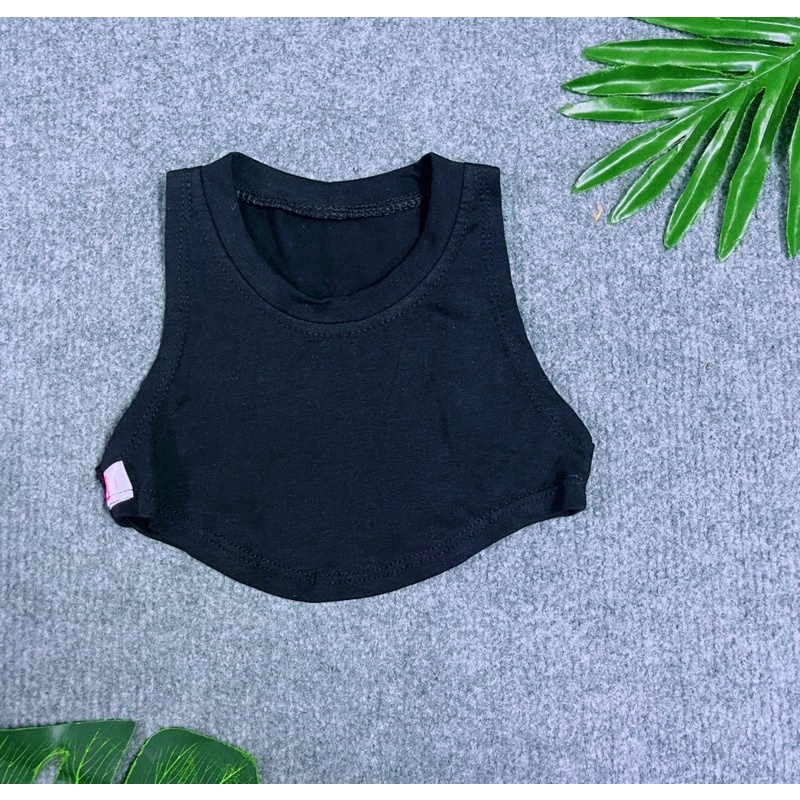 Áo Lẻ Roptop Màu cho Bé Gái Chất Thun Cotton Mềm Mại