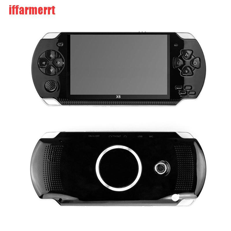 Máy Chơi Game Cầm Tay Psp X6 8g 32 Bit 4.3" Có 10000 Trò Chơi