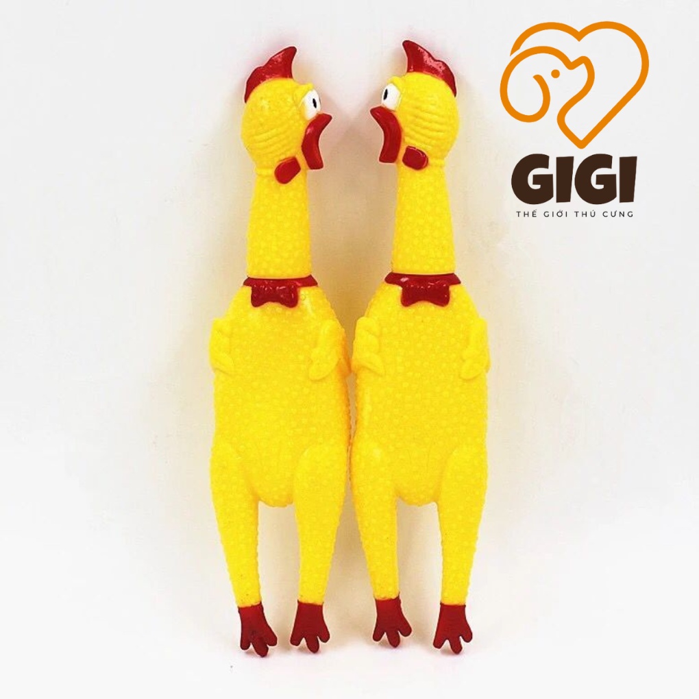 Gà la hét đồ chơi thú cưng phát ra âm thanh cho chó mèo dễ thương cute - GiGi Pet Shop