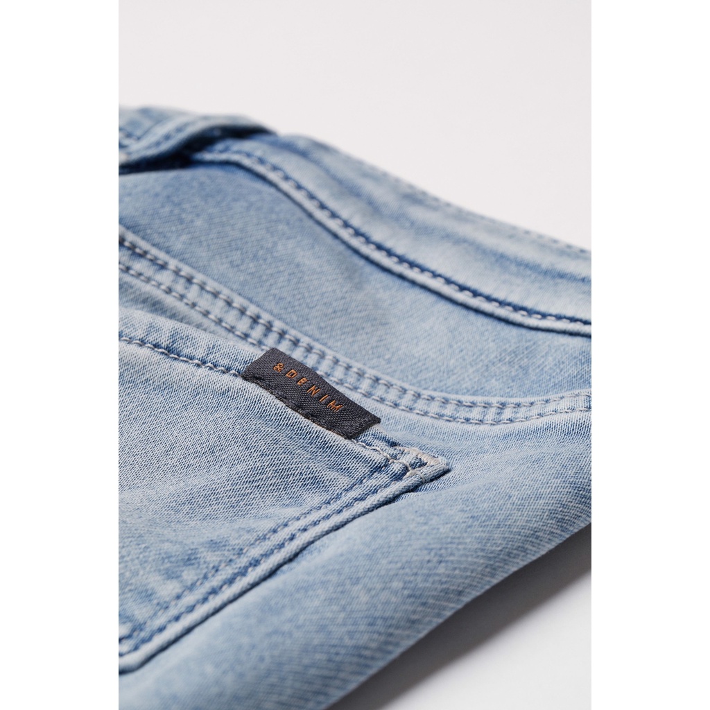 Quần jean HM skinny màu xanh nhạt mài 2 - 10y BG