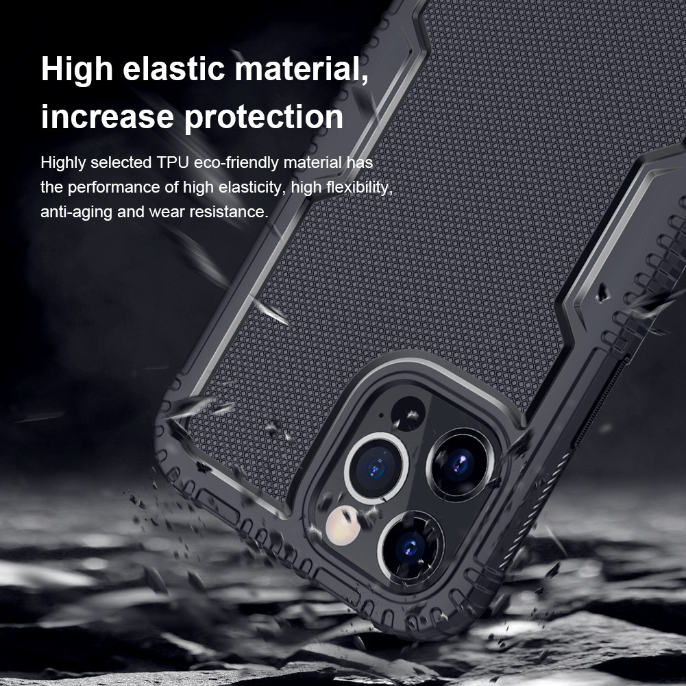 Ốp Điện Thoại NILLKIN Cyber Bằng TPU Với Cạnh Silicon Mềm Chống Trượt Dành Cho iPhone 12 Pro Max/iPhone 12 Pro/iPhone 12 Mini