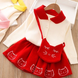Váy len ,bộ áo váy len, váy len cao cấp cho bé