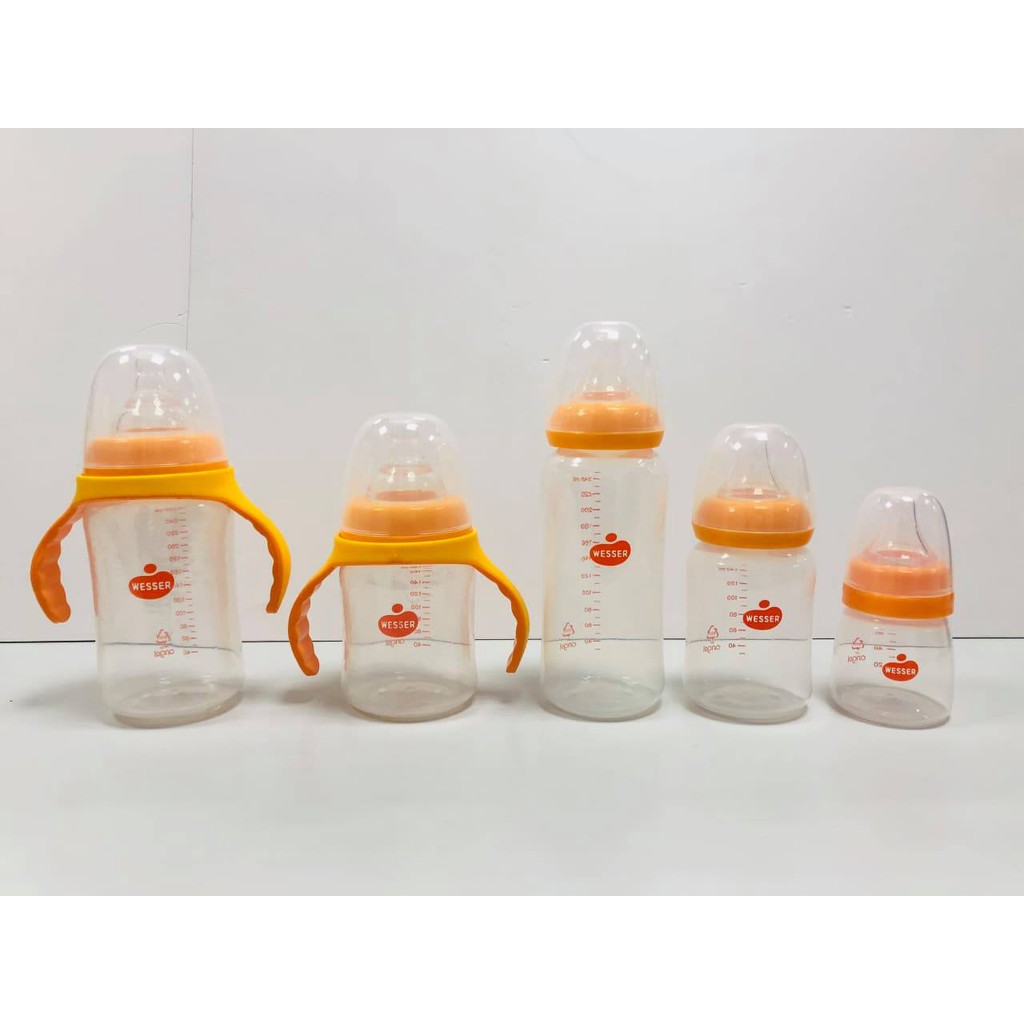 Sỉ  6 Bình sữa Wesser Nano Silver 250ml  - Nuocaxit
