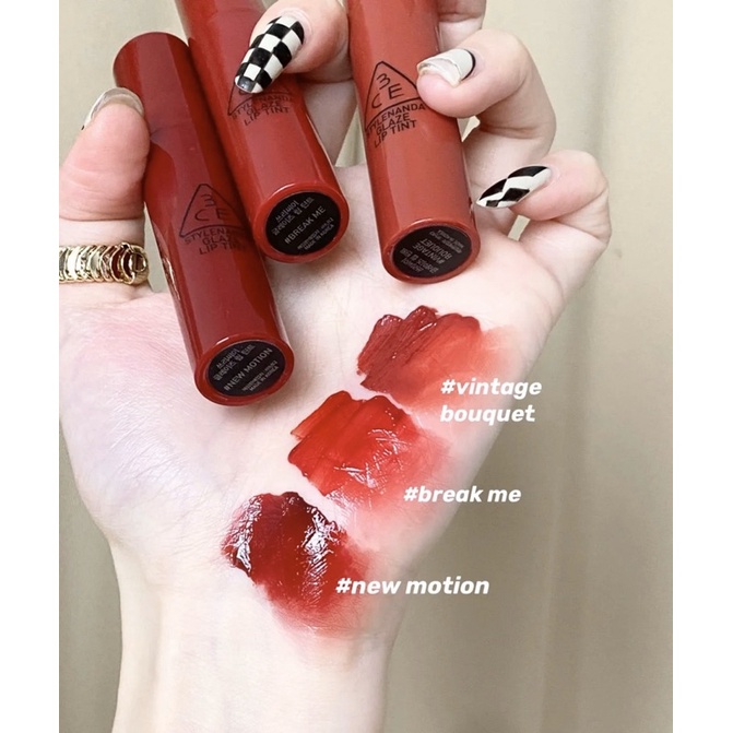 Son tint lì siêu ẩm mượt 3CE Glaze Lip Tint