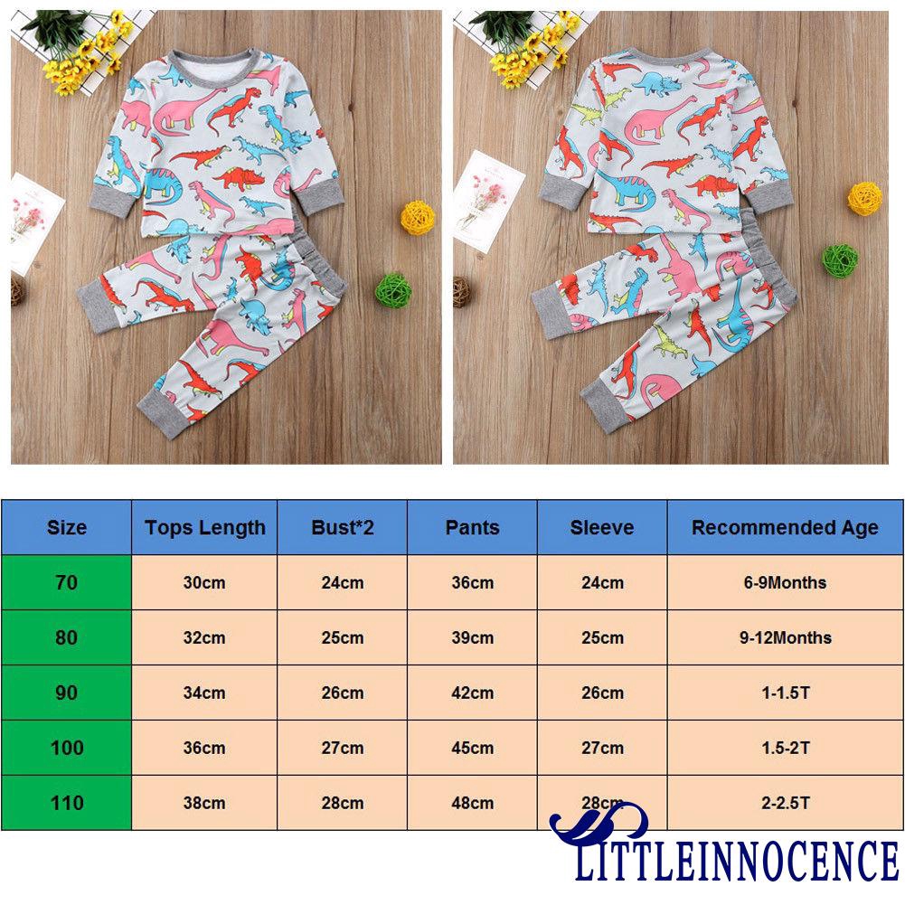 Bộ quần áo ngủ tay dài đáng yêu dành cho bé