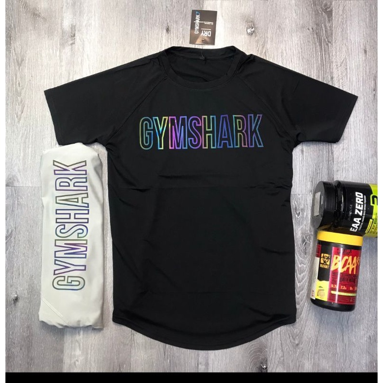 Áo thun gym nam GYMSHAK, áo thun thể thao nam phom body cực chất