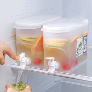 Bình nước 3.5l để tủ lạnh cao cấp, đựng nước tiện lợi đa năng ngăn nắp