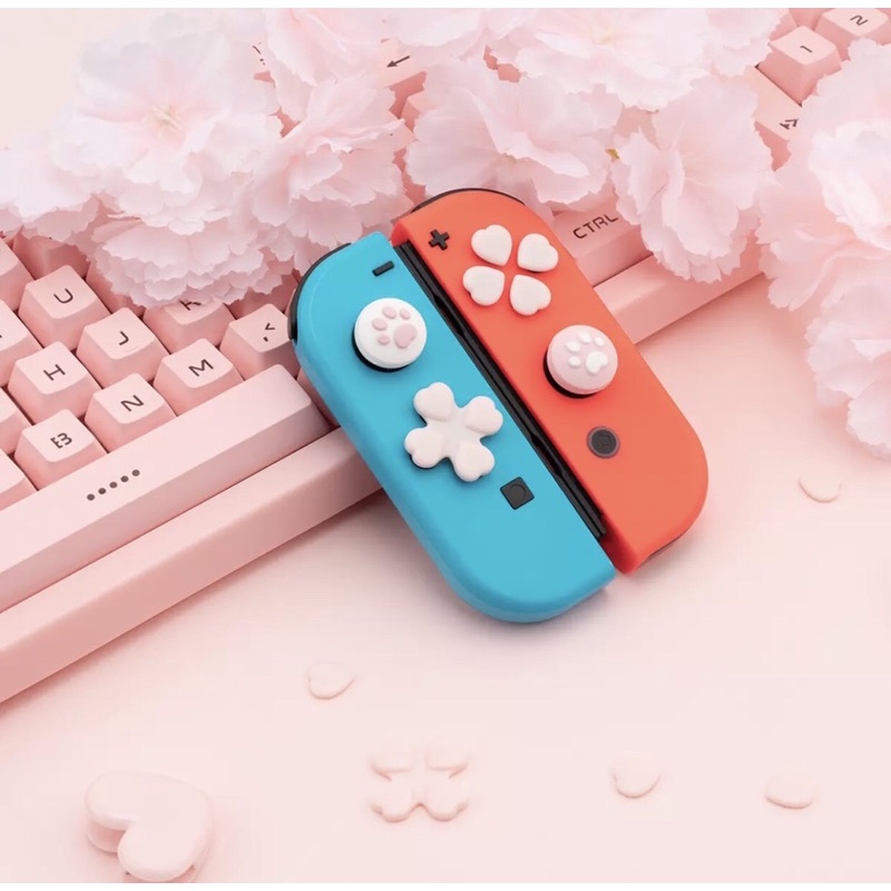 Nút bấm + D-pad dán chính hãng Geekshare cho Joy-Con - Nintendo Switc