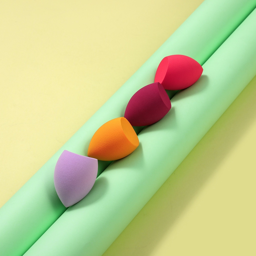 Mút trang điểm Ripe Girl hình giọt nước dùng được ẩm khô cao cấp 10g