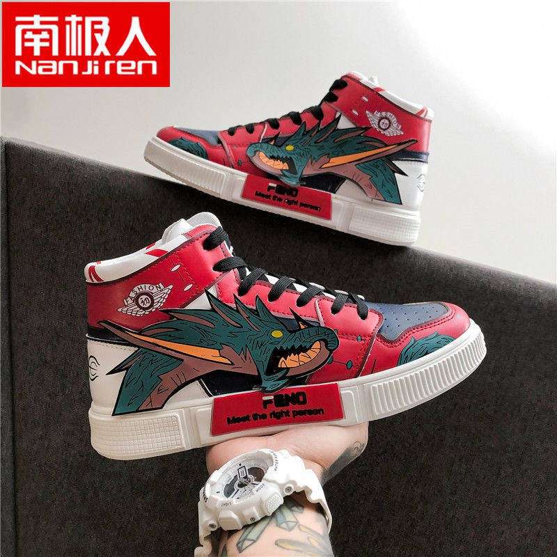 Naruto High Gang Anime Xu hướng hoang dã giày nam tăng chiều cao | BigBuy360 - bigbuy360.vn