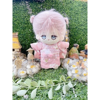 Outfit doll kimono hoa