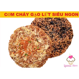 Cơm cháy gạo lứt chà bông / rong biển, giảm cân, eatclean