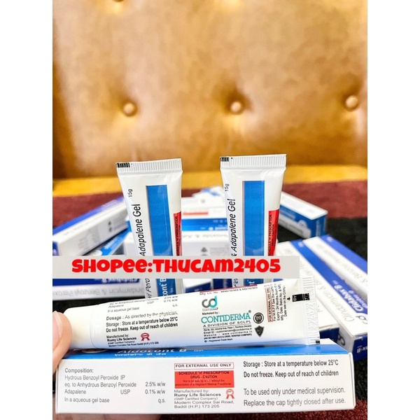 Kem Aldocont B hỗ trợ giảm mụn viêm,sưng, đỏ 15g .