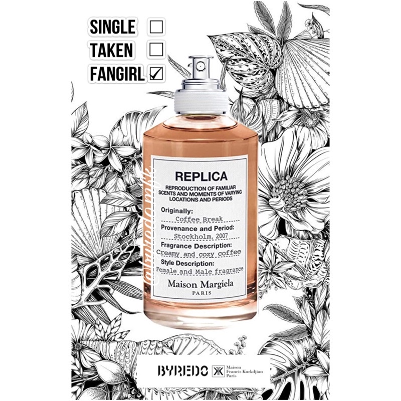 Mẫu thử Nước hoa cà phê sữa Replica Coffee Break EDT (5ml/10ml/20ml) | BigBuy360 - bigbuy360.vn