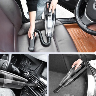 Máy hút bụi kiêm bơm xe, đo áp suất lốp cho xe hơi 4 in 1