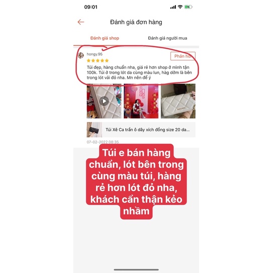 Túi Chữ C  trần ô dây xích đồng size 20 da mềm đep
