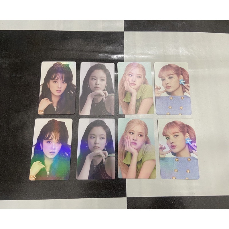 Photocard Thẻ ảnh Blackpink WC2022 chính hãng