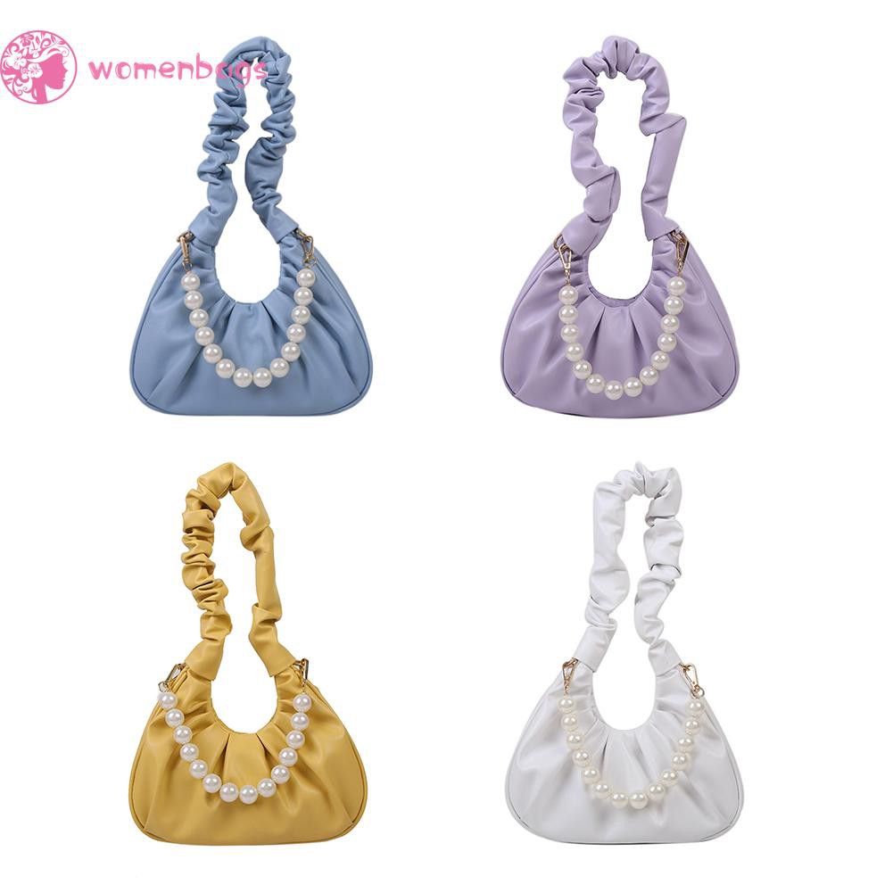 Túi đeo vai đính ngọc trai thời trang dành cho nữ | BigBuy360 - bigbuy360.vn