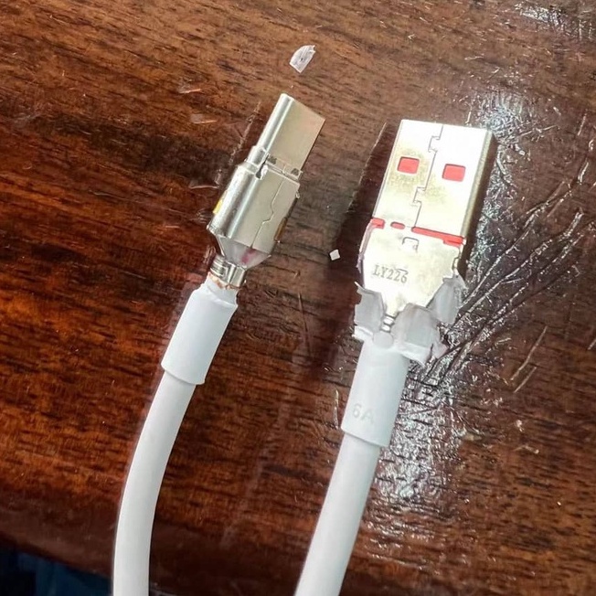 Dây cáp sạc nhanh Xiaomi zin 6A ,hỗ trợ sạc nhanh 33W 55W 67W 120W cho k40 k40s, k50,k50 gaming ,mi12