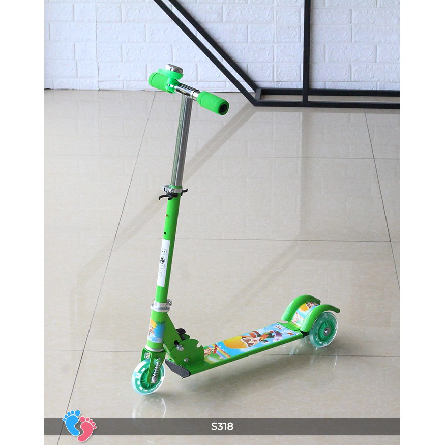 Xe trượt Scooter 3 bánh cho bé Broller BABY PLAZA S318