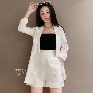 ẢNH THẬT SÉT VEST TRẮNG