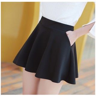 Chân váy ngắn thun xòe Quảng Châu có quần trong LS_CV109