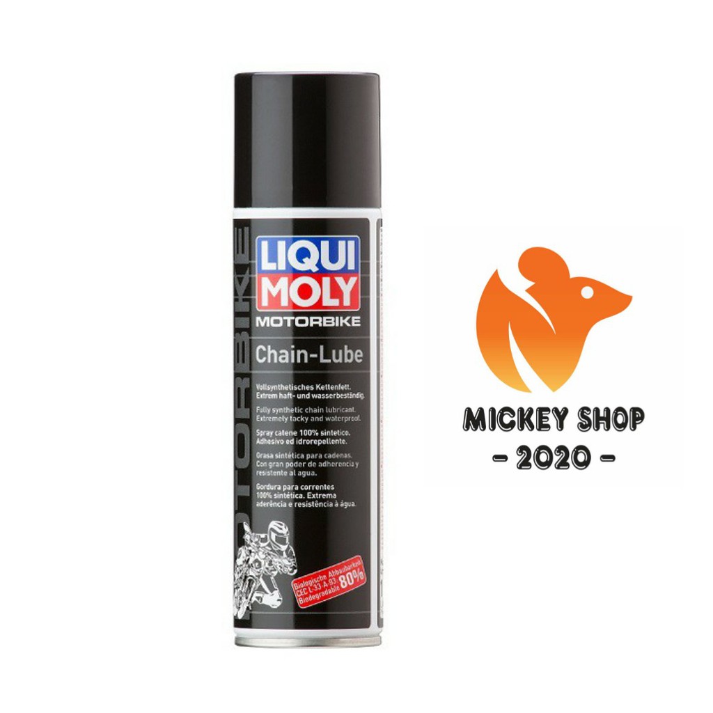 Chai xịt sên cao cấp Liqui Moly Motorbike Chain-Lube 1508 250ml