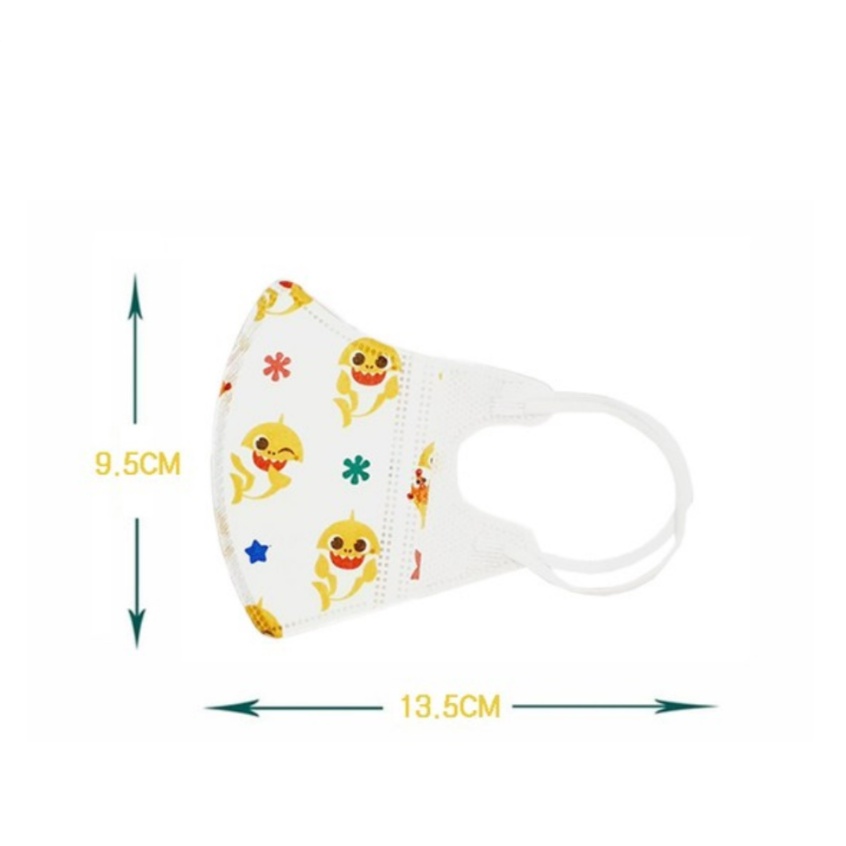 Set 5 Khẩu Trang Pinkfong Siêu Nhỏ 365 Độ