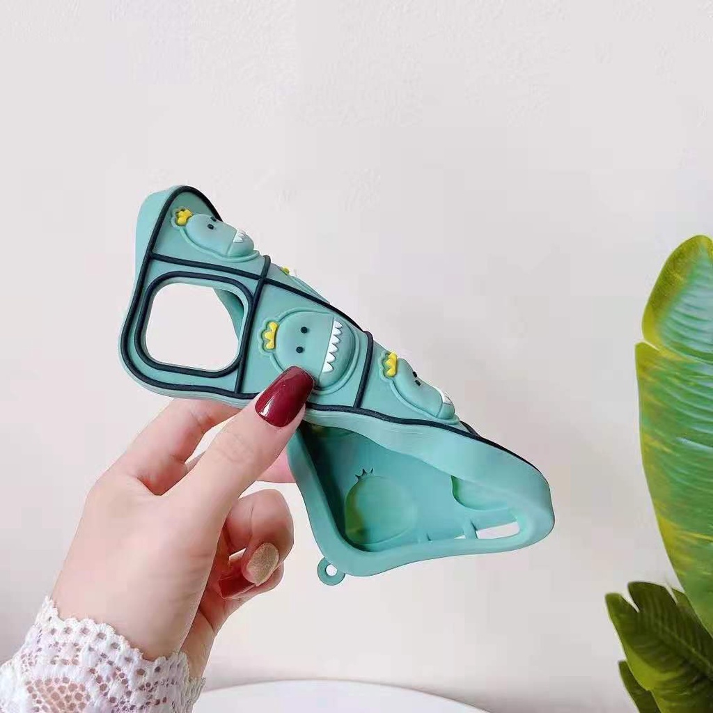 Ốp Điện Thoại Dẻo Họa Tiết Hoạt Hình Độc Đáo Dễ Thương Cho For iPhone 11 12 Pro Max Xs Max Xr X 7 8 Plus Se 2020