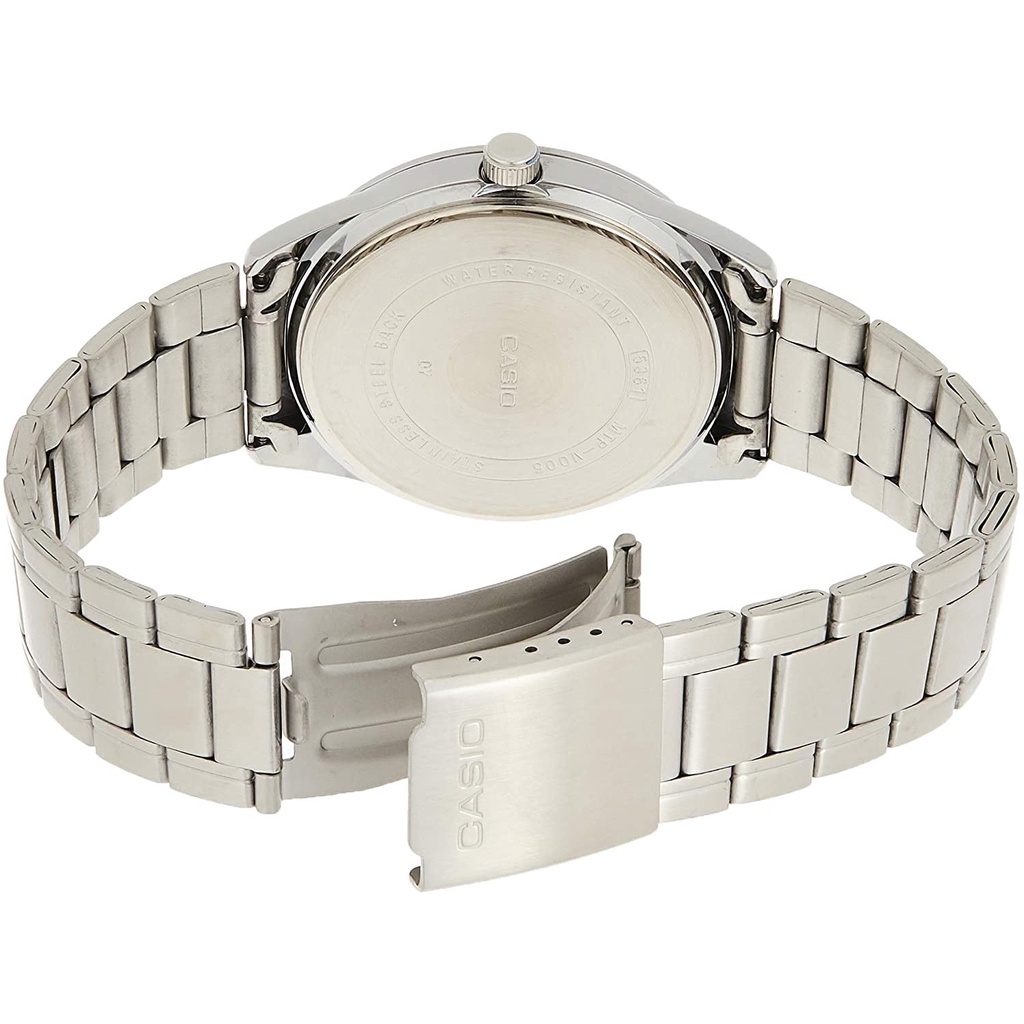 Đồng hồ nam dây kim loại chính hãng Casio MTP-V005D-1B5UDF
