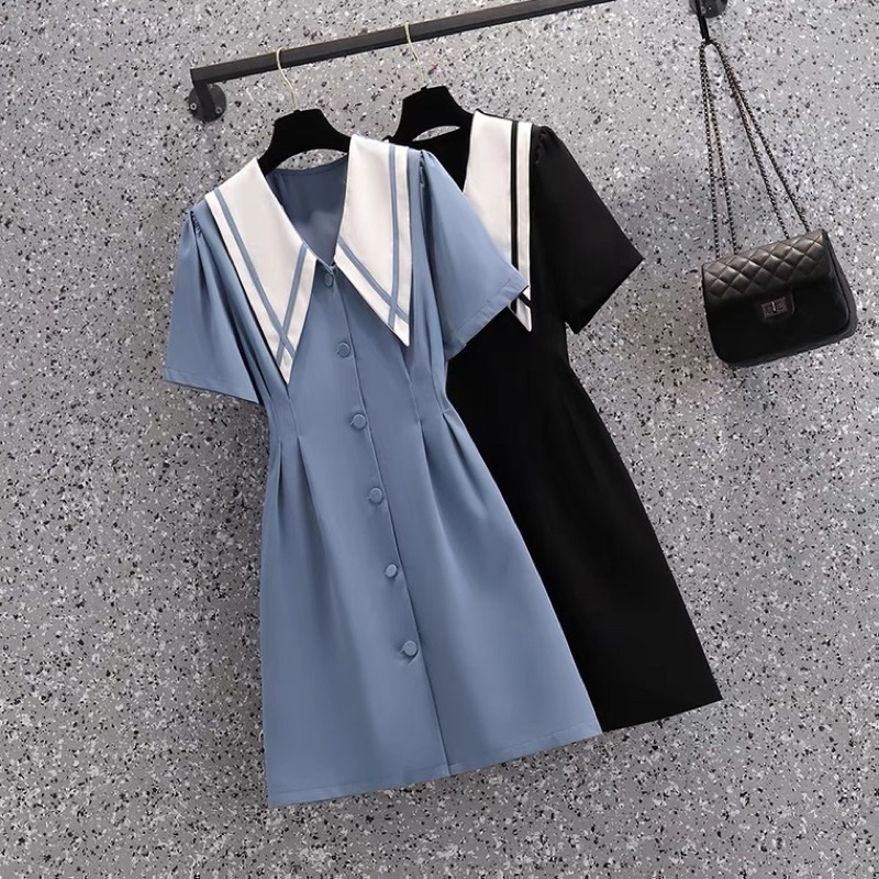 Hàng Order- Đầm nữ Bigsize Phong cách Hàn Quốc thiết kế cổ điển thanh lịch (Size lớn đến 4XL) Hàng Quảng Châu