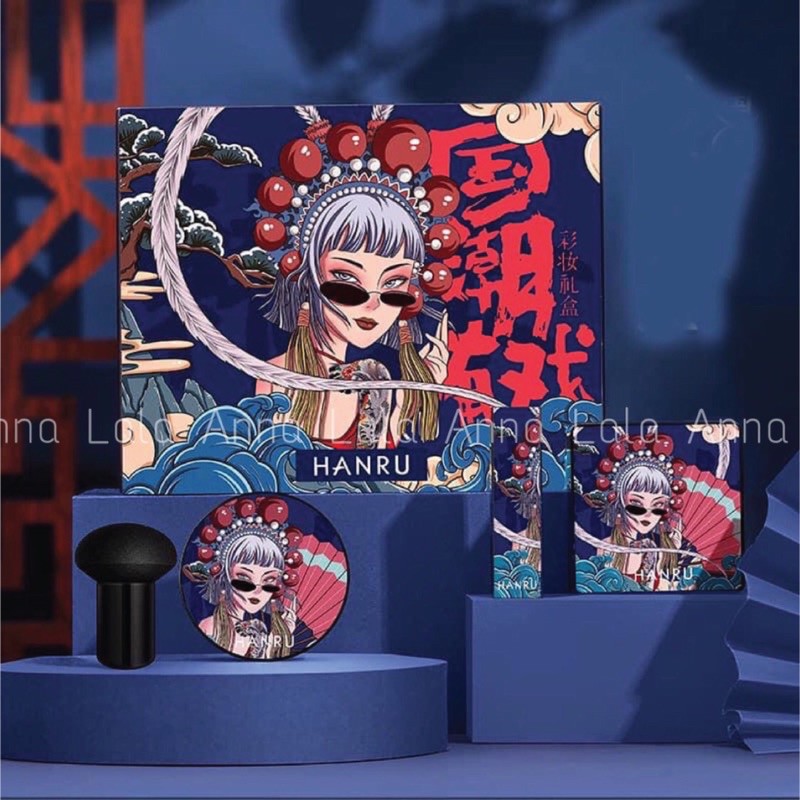 [SẴN] SET MAKEUP HANRU PHIÊN BẢN CỔ TRANG