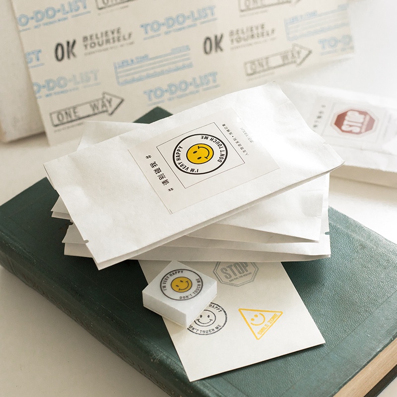 Con Dấu Foam - Con Dấu Trang Trí Sổ - Hidari