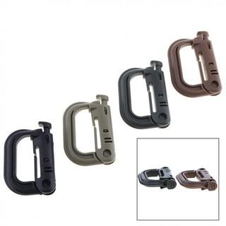 Móc Carabiner Nhựa Kẹp Dây Balo (Nhiều Màu) - móc nhựa balo dã ngoại | BigBuy360 - bigbuy360.vn