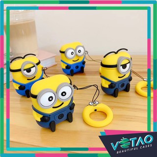 [ FREESHIP TỪ 50K TOÀN QUỐC ] Airpods case, Ốp bảo vệ Airpods 1/2 - Minion + dây đeo