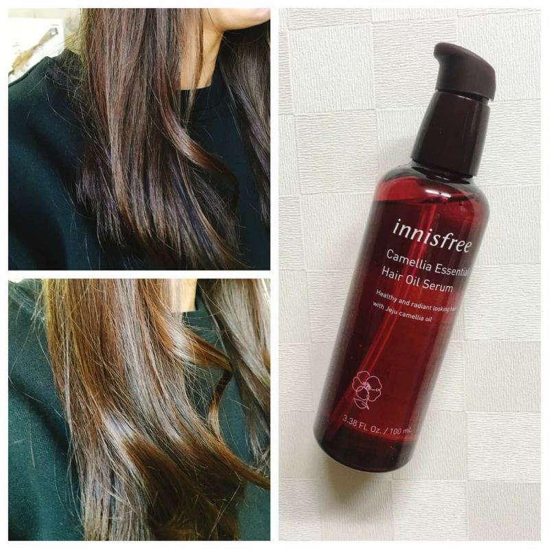 Tinh Dầu Dưỡng Tóc Phục Hồi Tóc Innisfree Camellia Essential Hair Oil Serum 100ml