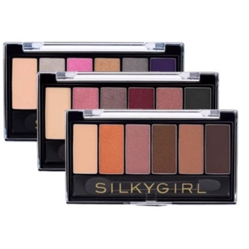 Phấn Mắt 6 Ô Truly Nude Eye Palette Silkygirl 6g