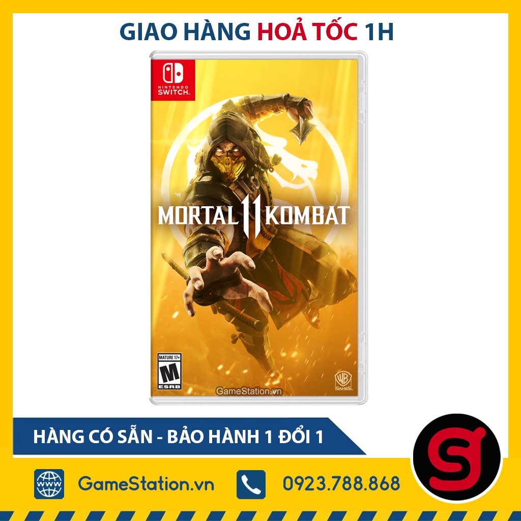 Băng Game Mortal Kombat 11 - Cho Máy Nintendo Switch