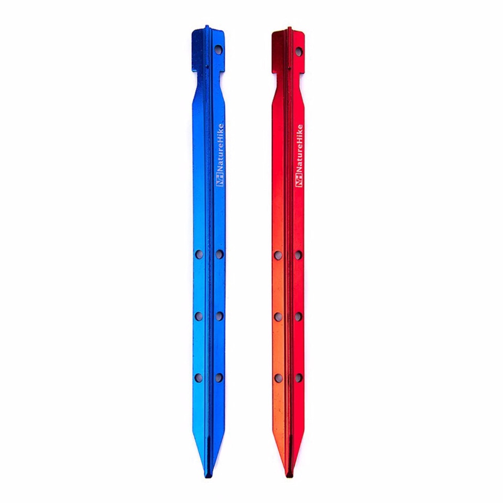 BỘ 4 CỌC LỀU NHÔM DẸP 3 cạnh 25CM NATUREHIKE NH15A009-I