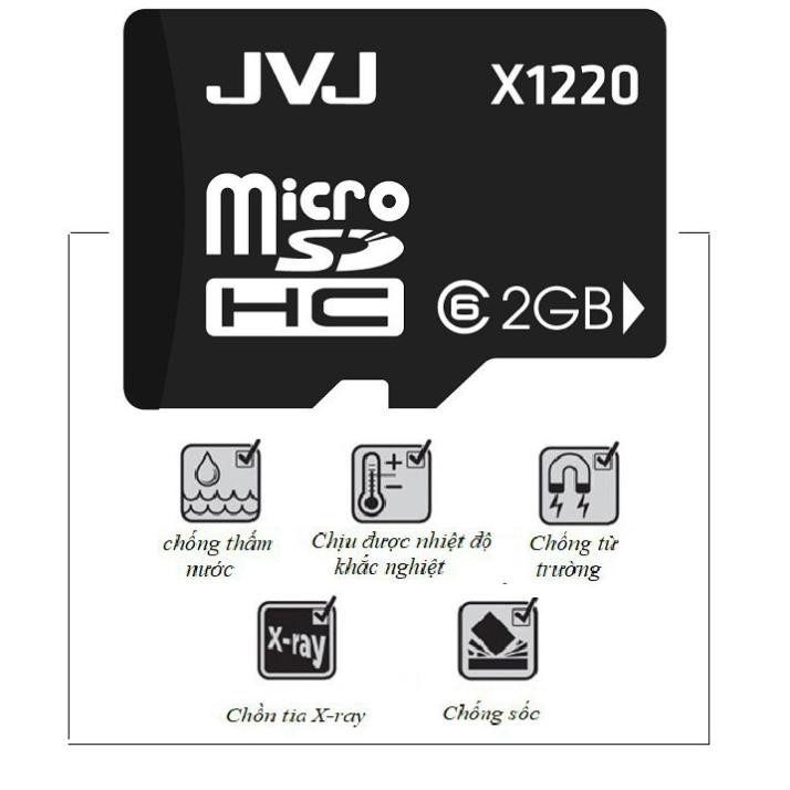 [KỊCH SÀN] Thẻ nhớ 2G/4G/8G/16G/32G/64G JVJ microSDHC chuyên dụng CAMERA, lưu trữ hình ảnh âm thanh chuẩn