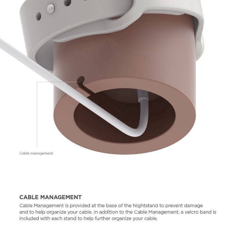 Đế Sạc NAMA Bằng Silicon Cho Dòng Đồng Hồ Thông Minh Apple Watch