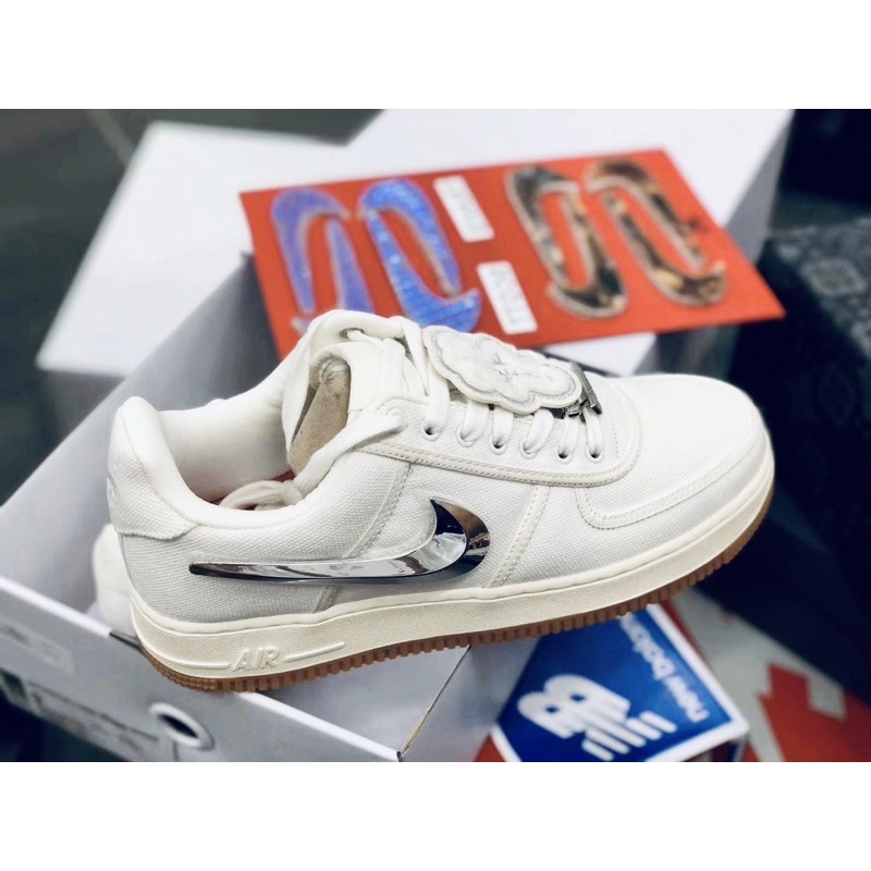 Giày sneaker Air for one Travis Scott white / af1 low Chuẩn 1:1 Vnstoresneaker