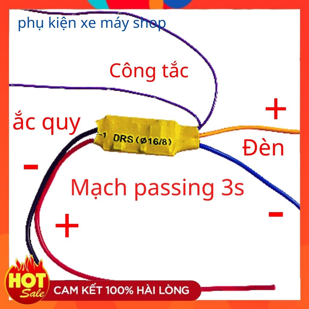 Mạch Passing 3s  Dùng Cho Đèn Trợ Sáng