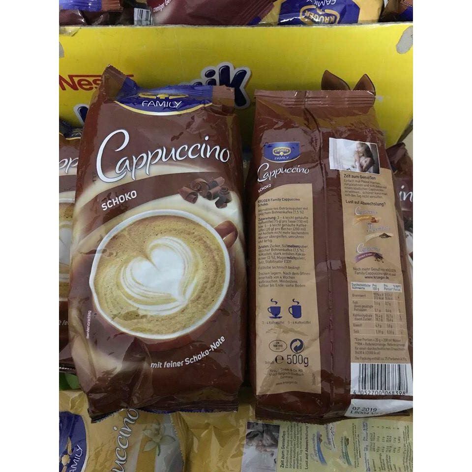 Cà phê Capuchino hàng Đức xách tay