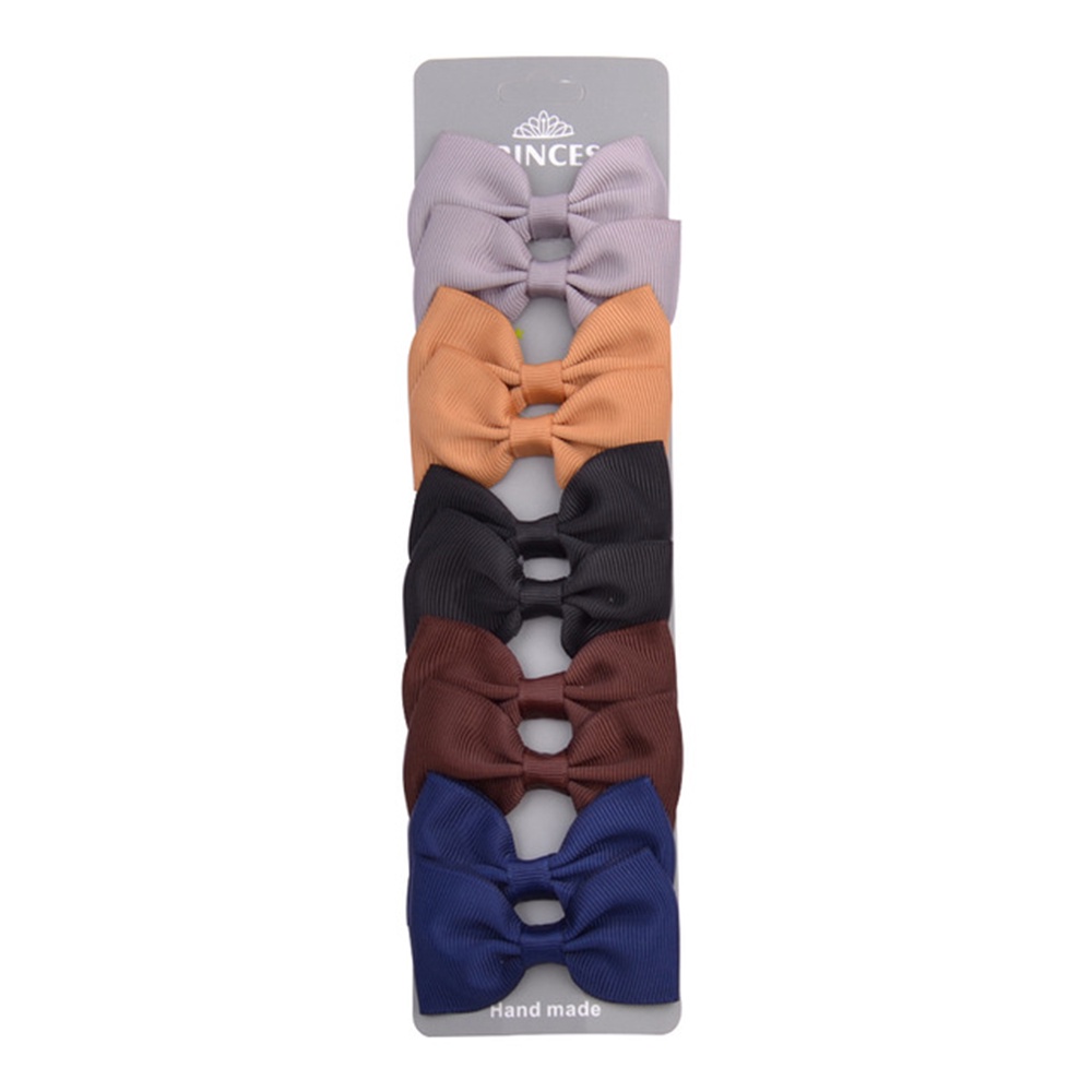 Set 10 Kẹp Tóc Nhiều Màu Sắc Dễ Thương Cho Bé Gái