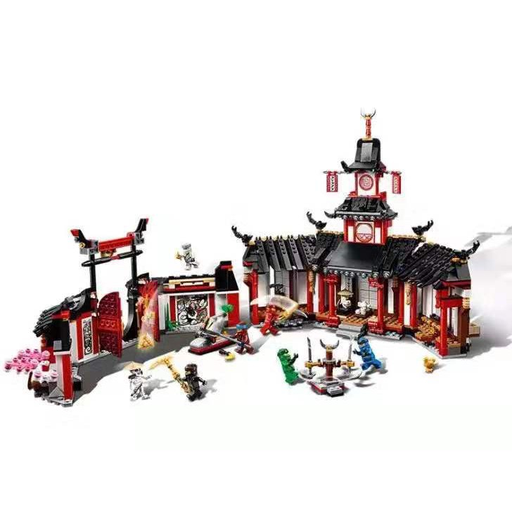 Lắp ghép Mô hình Ninjago Võ Đường Spinjitzu 11165 90015