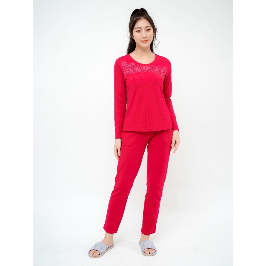 Bộ mặc nhà áo dài tay quần dài Winny 21913 Giá 489,000đ