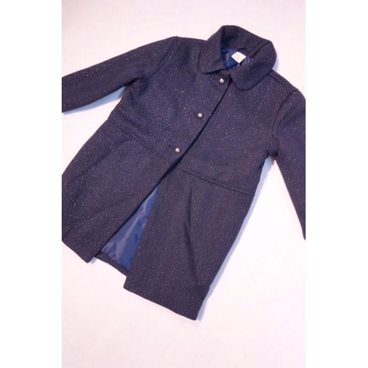 Áo khoác dạ nhũ dáng dài Crazy8